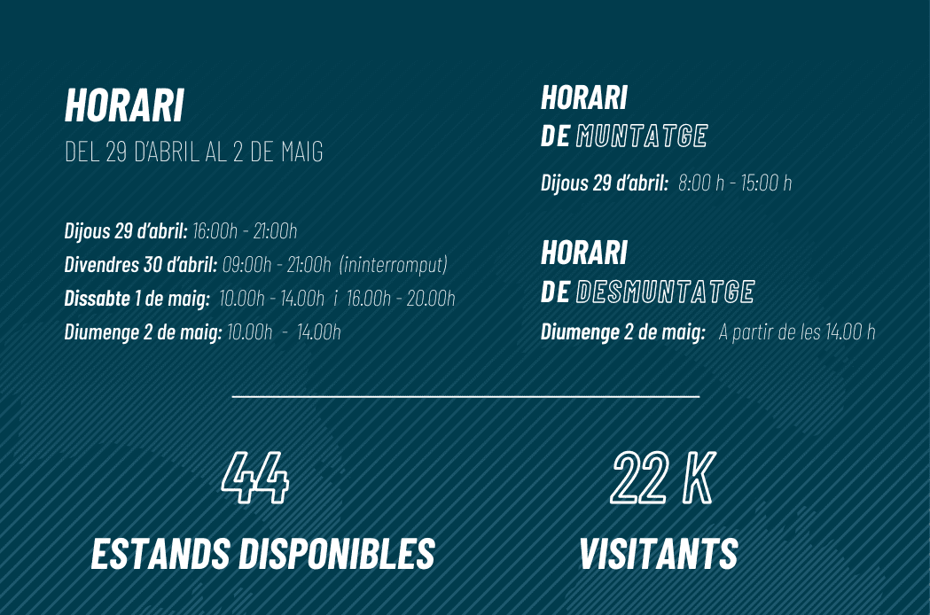 HORARIO EXPO ZONE CdC - cat